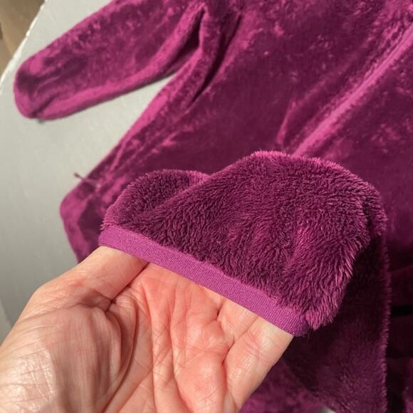 The North Face Osito Jacket Women’s Small Full Zip Fleece Coat Purple Pink Berry - Picture 14 of 16